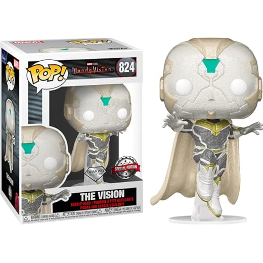 Funko Pop! Diamond White Vision - WandaVision Books-A-Million Exclusive
