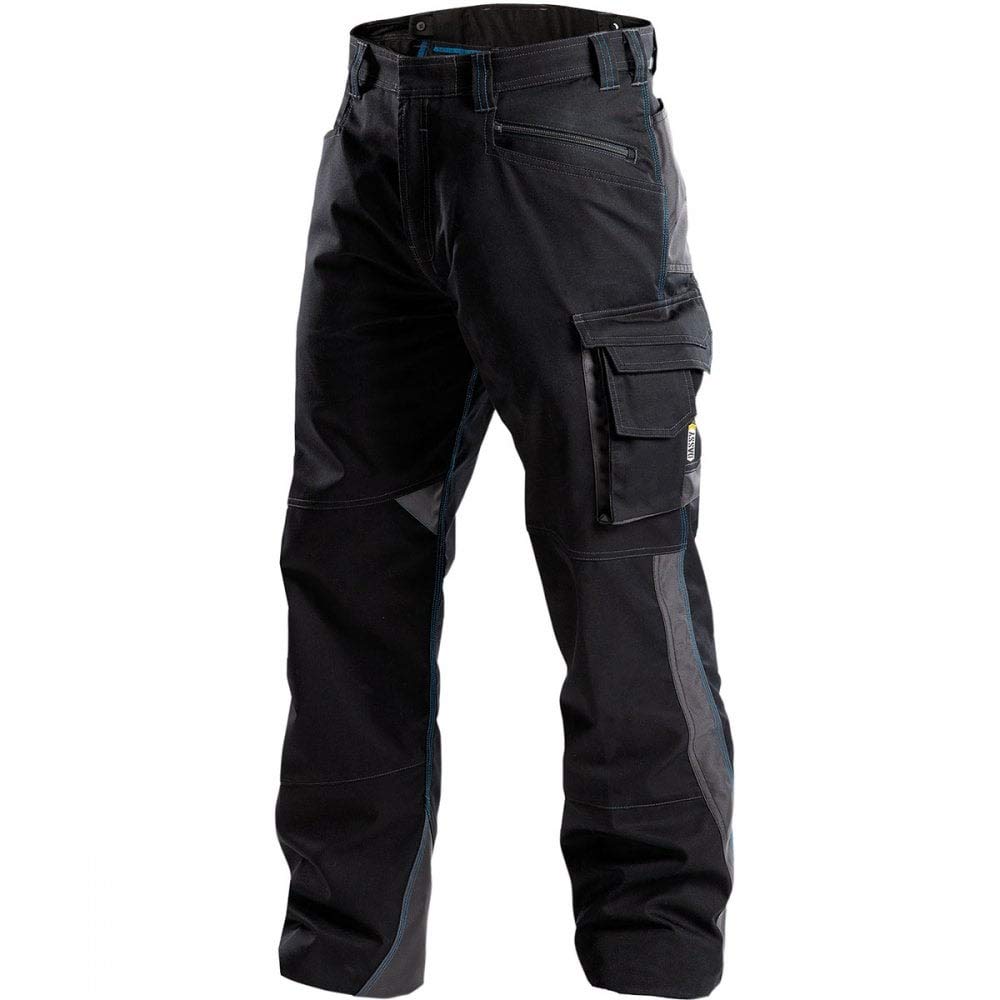DASSY® Spectrum Arbeitshose - Größe 52 - SCHWARZ/ANTHRAZITGRAU