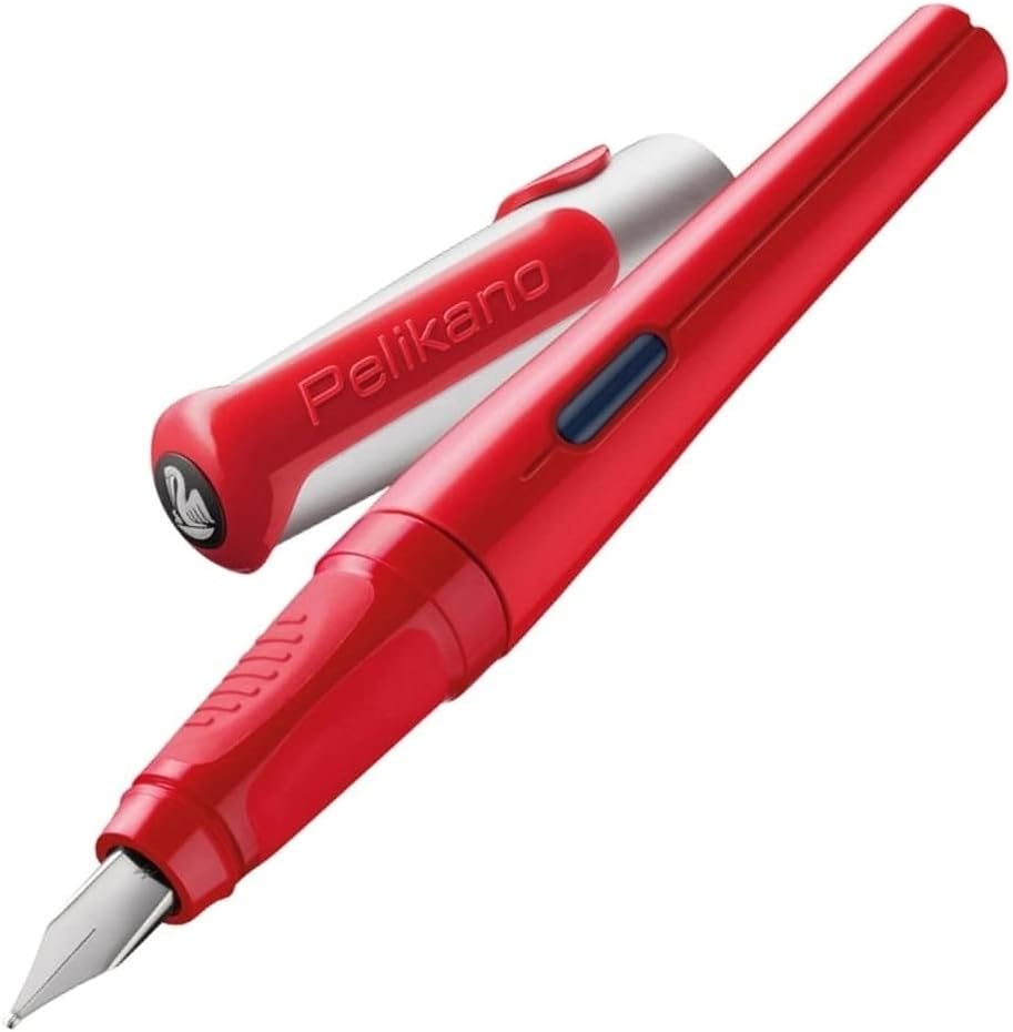 Pelikan Pelikano Fountain Pen, Fine Nib, Blue, Boxed, 1 Each (802925)