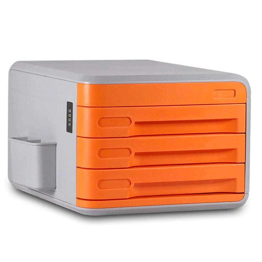 Desktop File Manager con cassetto di blocco password Armadio per file multistrato per ufficio e archiviazione domestica Organizza i tuoi file con sicurezza OfficeHomeMall