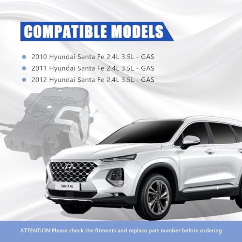 Image of Door Lock Actuator Front Right Passenger Side Compatible with 2010-2012 Hyundai Santa Fe Door Latch Replacement 81320-0W000 813200W000