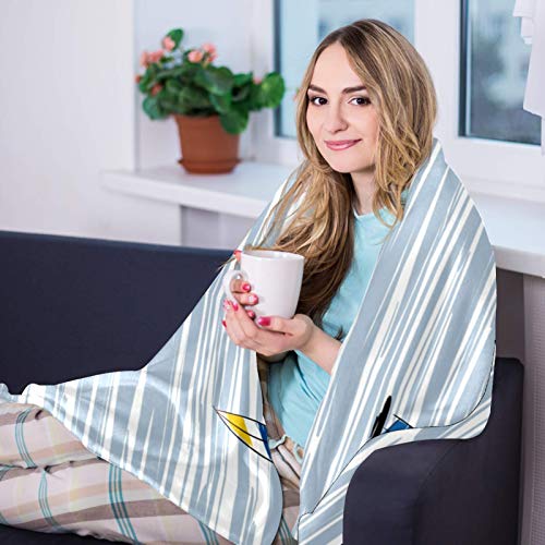 Couverture douce lit plaid chaud canapé Wind Surf Floatong plage - 8