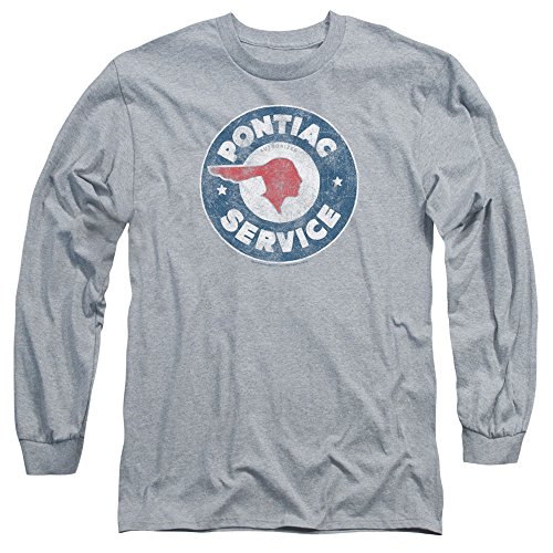 T-Shirt Pontiac Service Vintage Trevco en Coton Premium Finition Athletic Heather