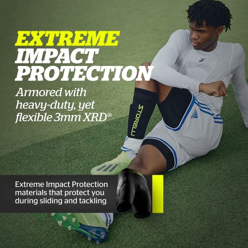 Storelli Unisex Bodyshield Impact Sliders, High-Impact Protection, Sweat-Wicking, Uv-Resistant Athletic Undershorts For Soccer & Heavy-Duty Sports - Youth, Extra Large White #TOP1