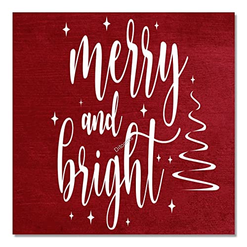 Décoration murale rustique Merry And Bright en bois pour salle de bain cocooning