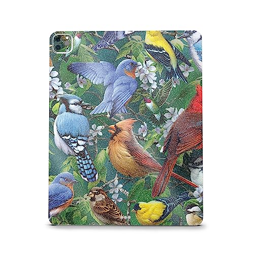 Image of MightySkins Carbon Fiber Skin Compatible with Apple iPad Pro 12.9 inch M2 6th Gen (2022) Full Wrap Kit - Penguin | Protective, Durable Textured Carbon Fiber Finish | Easy to Apply | Made in The USA