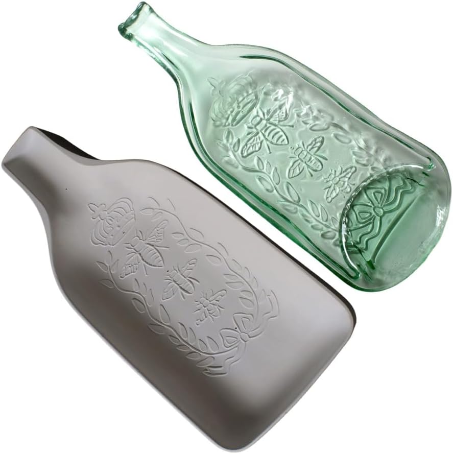 13.5"X 6.25"-Deep 2.25" Bee Bottle Glass Slump Mold Glass Fusing