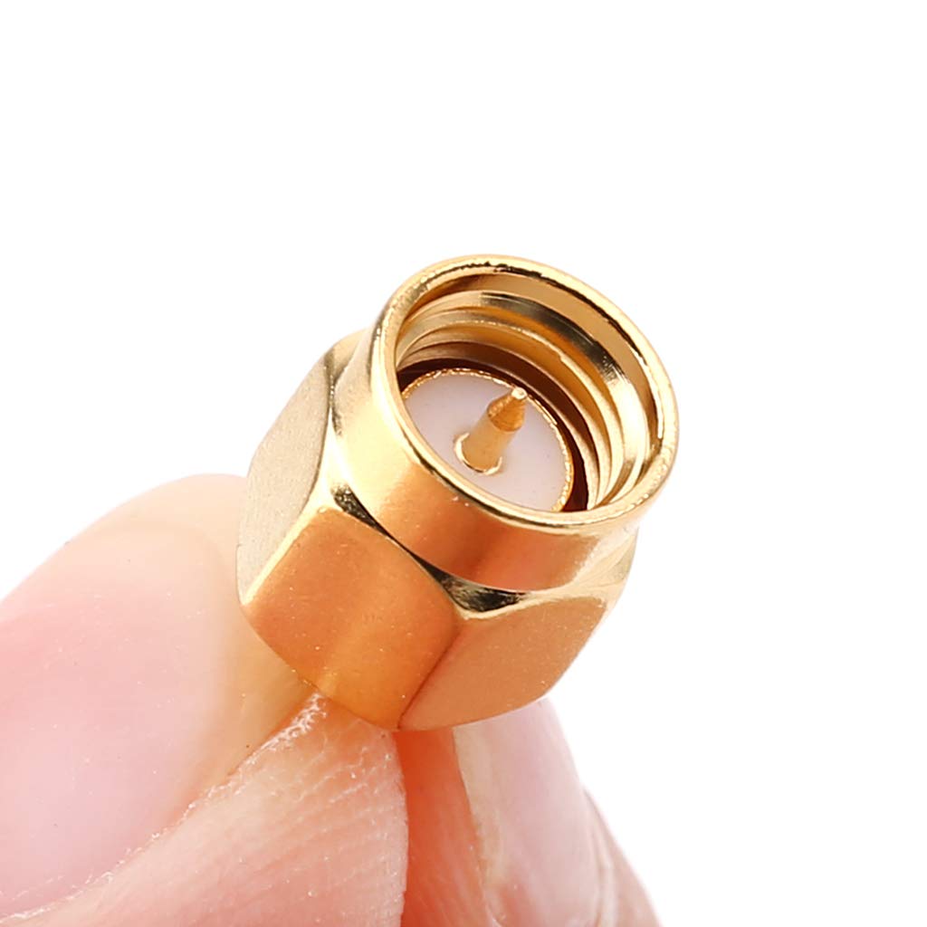 BIlinli SMA Maschio Ad IPX U.FL Maschio Connettore RF Connettore RF Adattatore Coassiale Convertitore Dritto - Foto 7