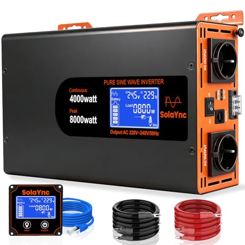 Convertisseur 24V 220V résolvant les pannes de courant pour gros outillage en camion