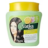 Dabur Vatika Refreshing Lemon Deep Conditioning Hair Mask Treatment Cream, 500 Gram