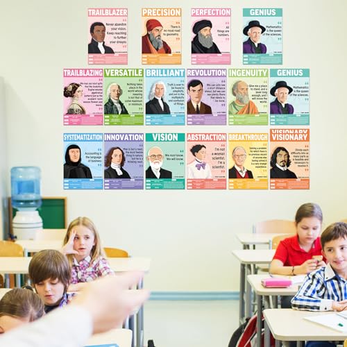 Affiches de mathématiciens pour donner le goût des sciences aux élèves - 6