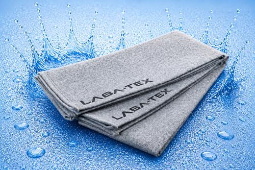 Wasseraktivierte Hochwasserschutzmatten keine Vorbereitung nötig schneller Schutz vor Leckagen und Überschwemmungen für Türen Fenster Garagen 2er-Pack (150 x 25 cm) absorbiert bis zu 15 L/Grau Einweg