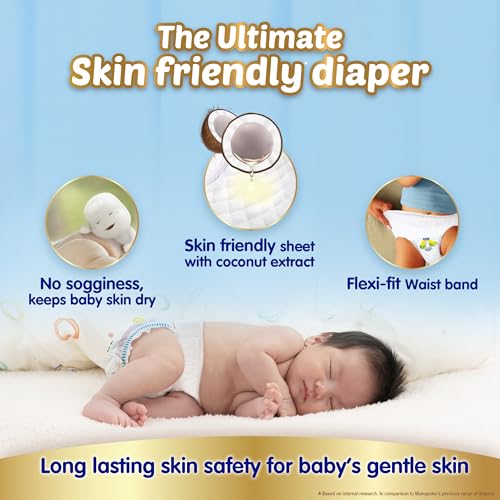 Image of Mamypoko pants Extra Absorb| Pant Style Baby Diapers (XXXL), 36 Count, 18-35kg||Deep Sleep Diapers| Soft gentle fit |Deep Absorbent Crisscross | skin friendly with coconut oil