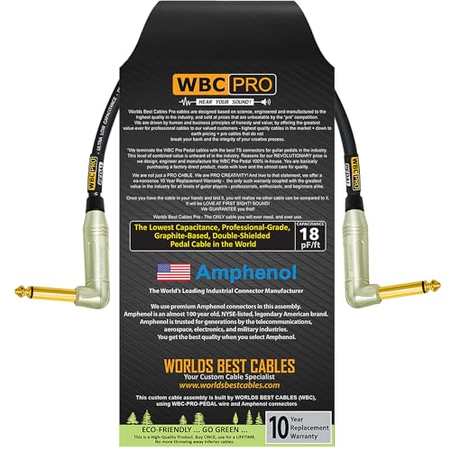 Câble d'instrument anti-interférence double blindage WBC-PRO-12 pour éliminer les bruits