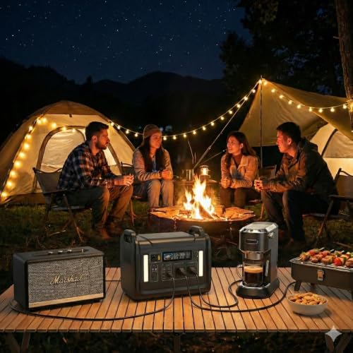 Image of Portable Power Station K700 (672Wh LiFePO4) with 200W Solar Panel Combo | 700W Pure Sine Wave Portable Power Station | Full Charge in 5.6 Hours | Home Backup, Camping, RV, Outdoor Power Supply