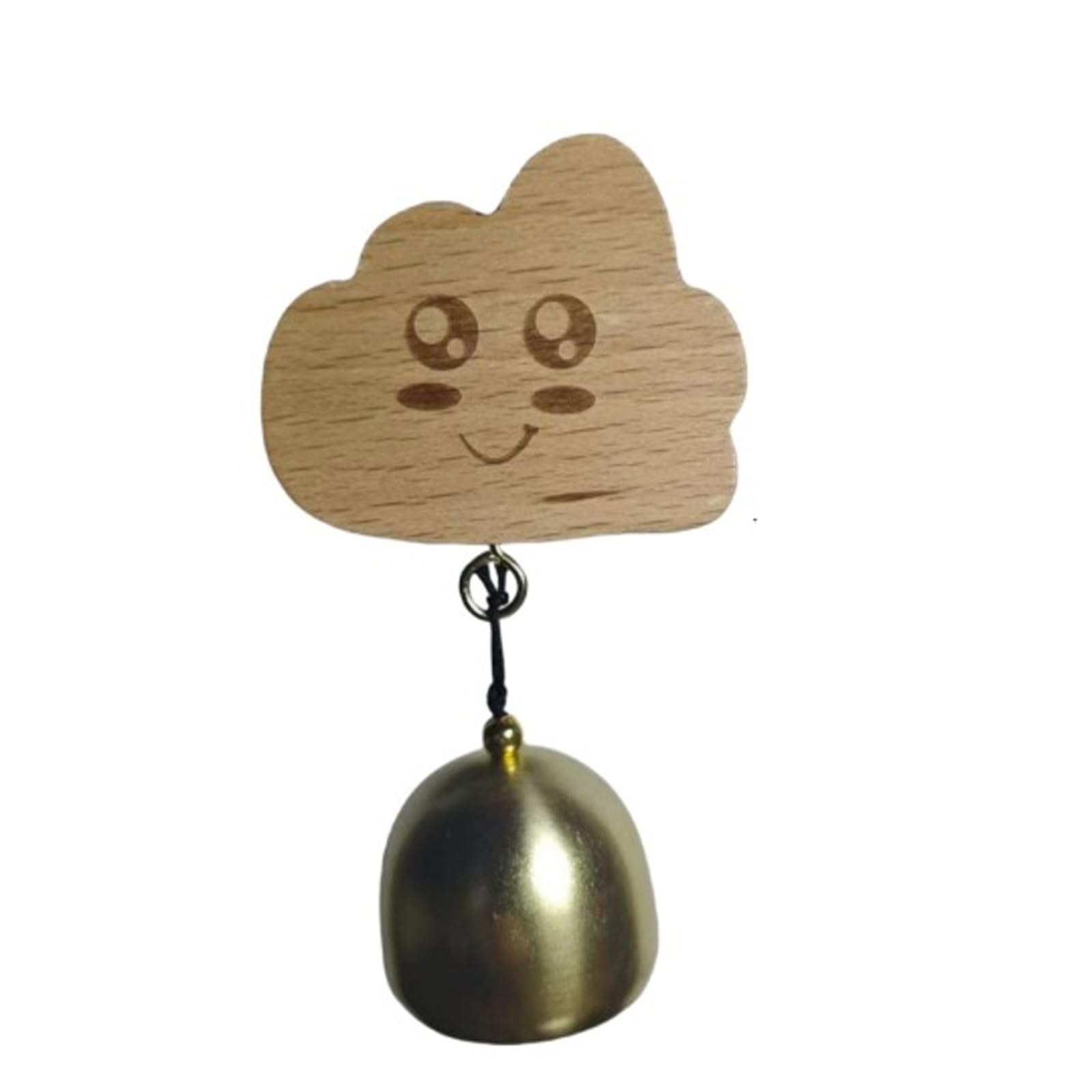 ordinarYone Easy Installation Adhesive Mount Doorbell Wooden Animal Shopkeeper Bells Door Chimes Without Tool Required Simple Setups