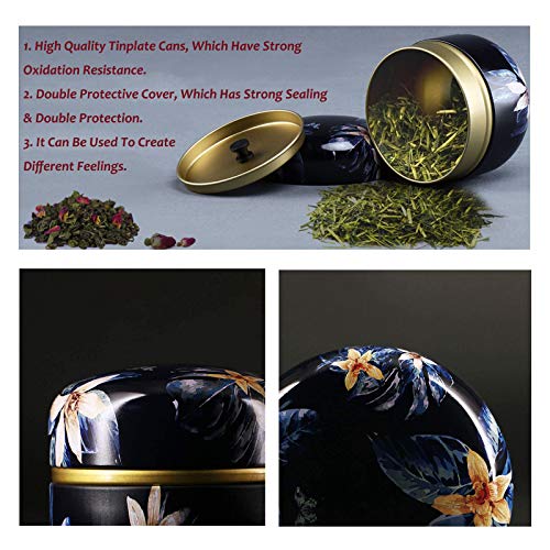 4 Pezzi Latta di Candela Rotonda Vuota Mini