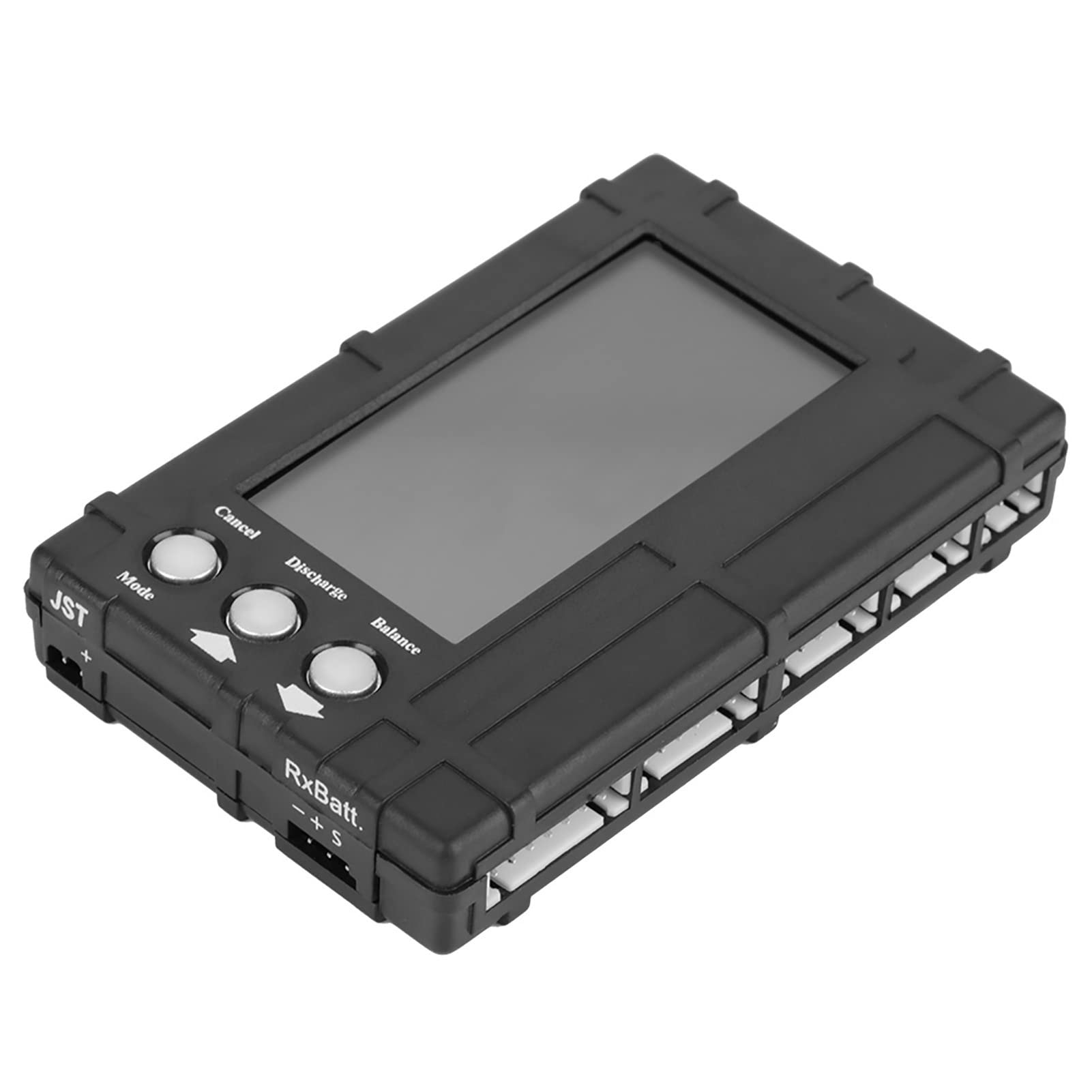 RC Battery Voltage Indicator Meter Balancer Discharger High Precision Large Screen LCD Display for 2S to 6S LiPo LiFe Batteries RC Models