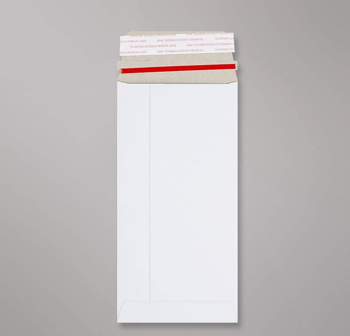 50 x DL Size Strong Quality White All Board Envelopes 220mm x 110mm Mailing Postal Envelopes