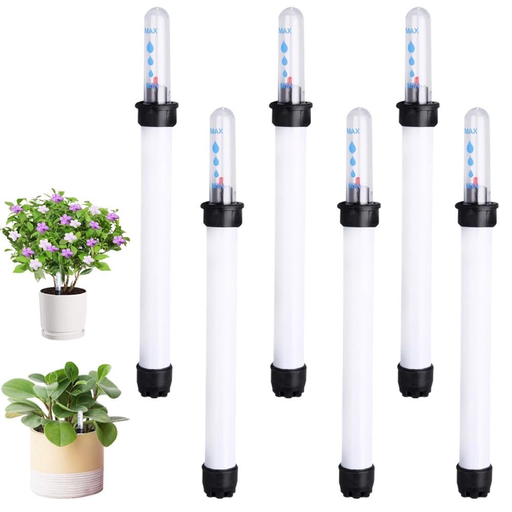 UQTUKO Wasserstandsanzeiger Pflanzen 22,8 cm, 6 Stück Gießan