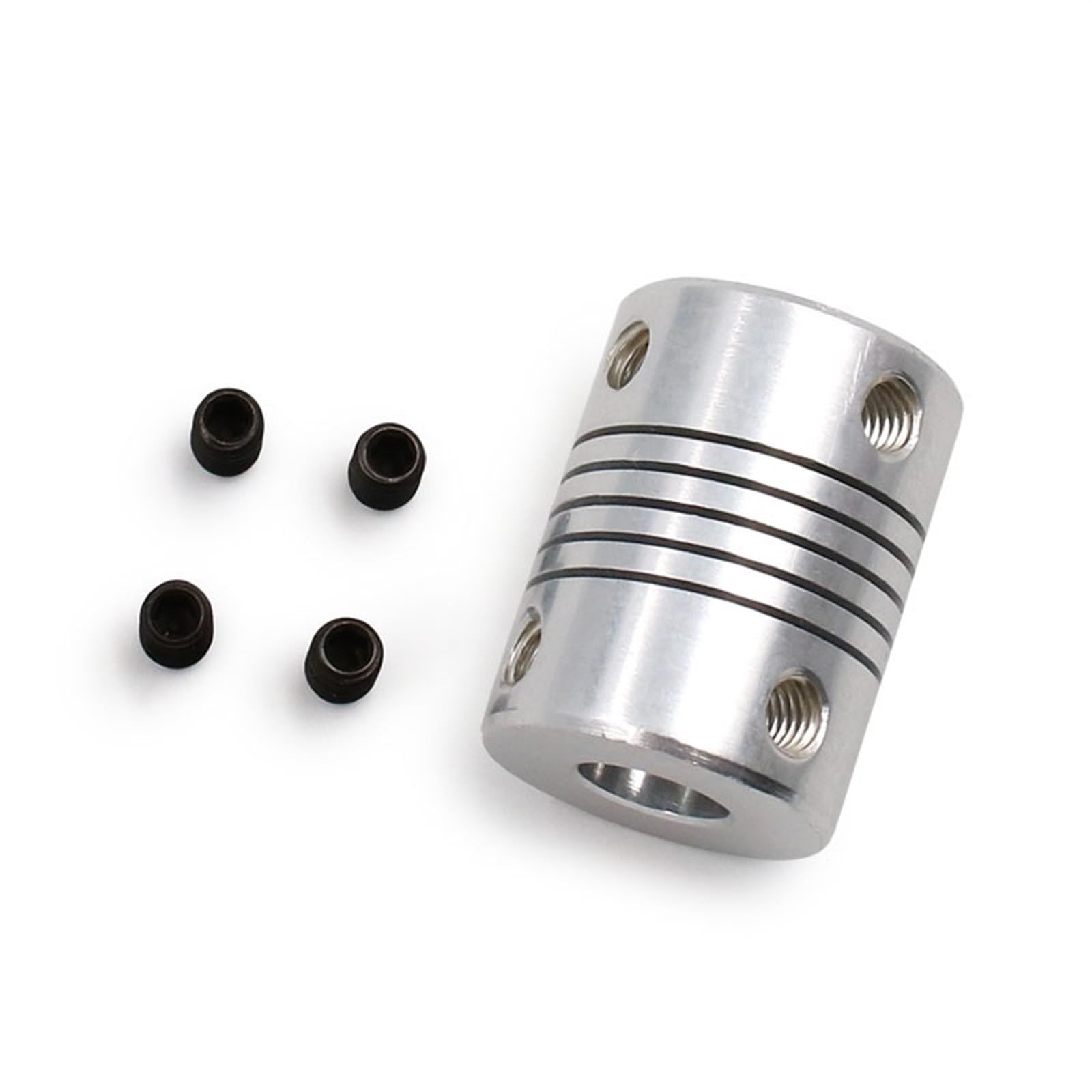 5x8mm CNC Motor Jaw Shaft Coupler 5mm to 8mm Flexible Coupling OD