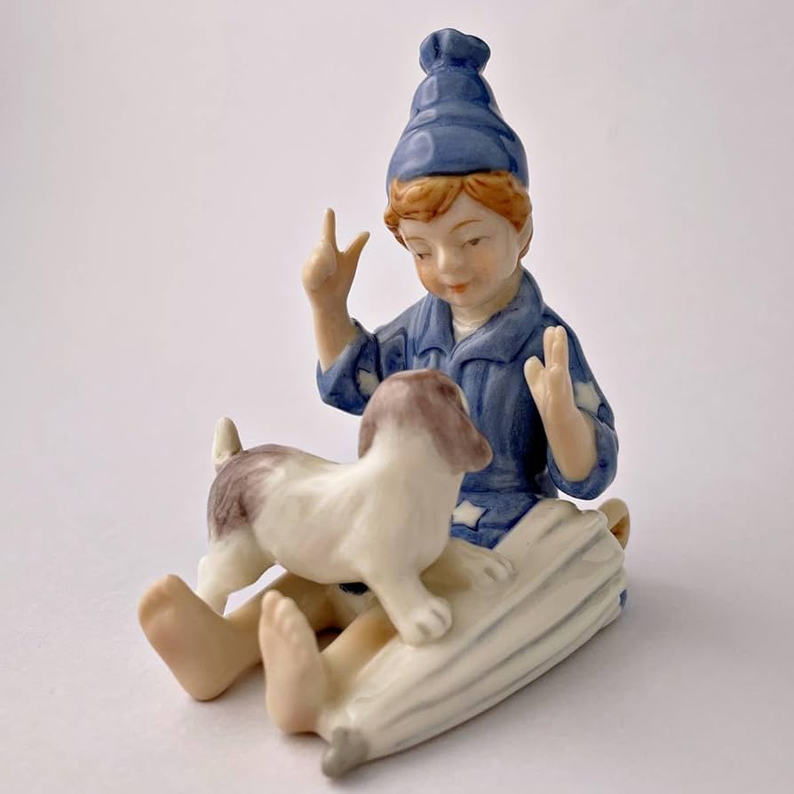 Amazon.co.jp: 【E3】ロイヤルコペンハーゲンサンドマン犬