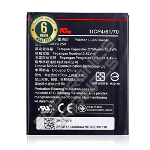 Image of BL-259 Battery for Lenovo Vibe K5 / K5 Plus - A6020 / A6020A40 Battery with 6 Month Warranty**** (U260)