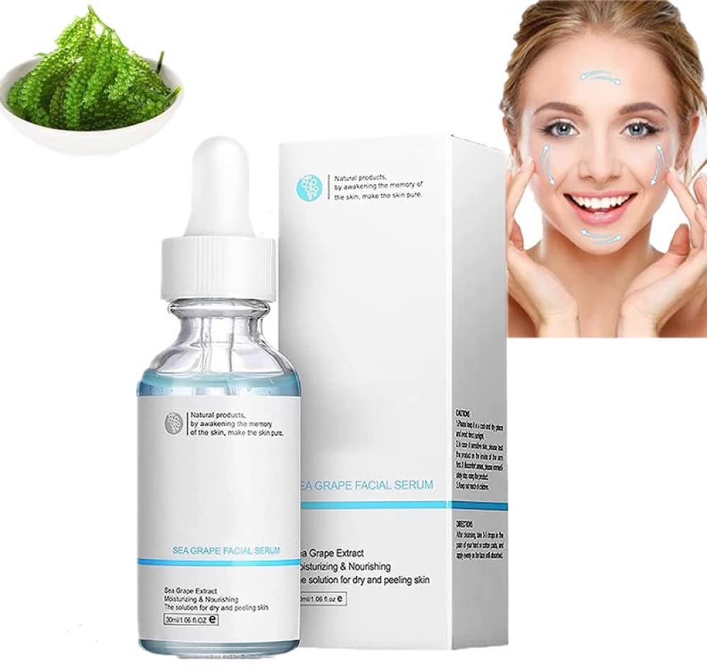 Luminea Sea Grape Facial Serum,Sea Grape Facial Serum,Shrink Pore Hydrates and Moisturizes Skin,Suitable for All Skin Type
