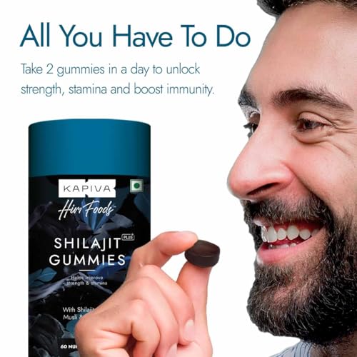Kapiva Shilajit Plus 60 Gummies - Improves Strength, Stamina and Immunity. - Image 5