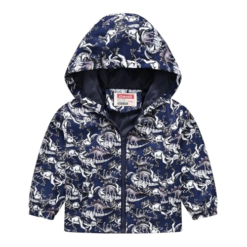 Children's Windbreaker Spring Autumn Winter Casual Windproof Rainproof Jacket Blue Jacket for Boys 10 to12