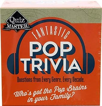 Cheatwell Games Quizmaster Pop Culture Trivia Game