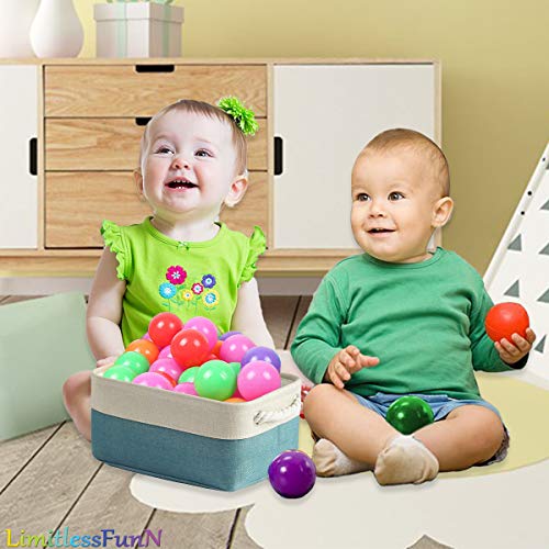 image for LimitlessFunN Multicolored Play Balls for Kids Toddles, BPA Free & Cru