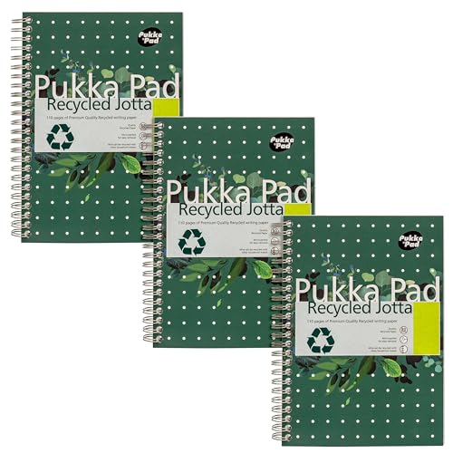 Pukka Recycled A5 PAD 80GSM 110PAGES