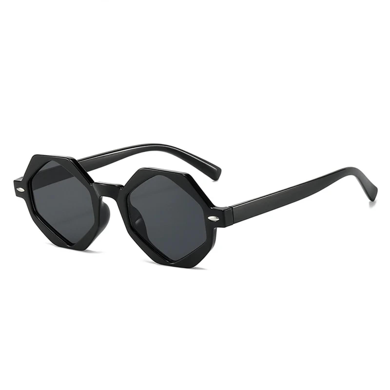 Lunettes de soleil rétro polygonales pour protéger vos yeux avec style - 8
