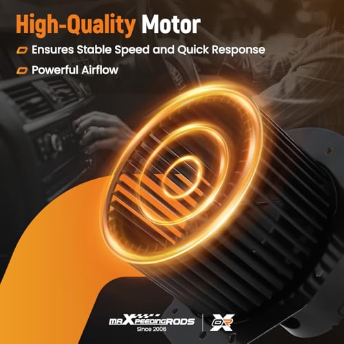 Image of maXpeedingrods AC Heater Blower Motor w /Fan for Ford Bronco /F-150 F-250 F-350 1996-1987 Replaces 700146