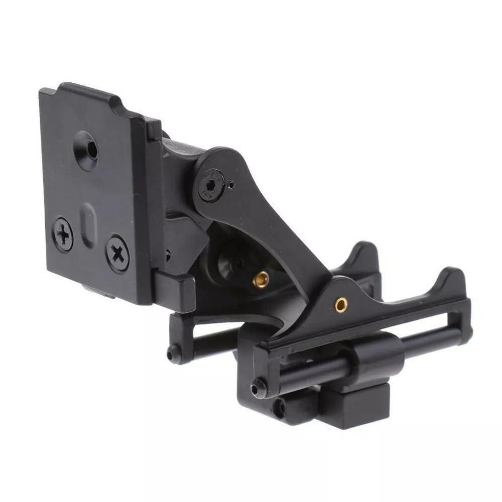 Hanlong Tactical L4G69 Night Vision Mount Helmet Bracket Tipper Car for PVS15/18 GPNVG18, Black
