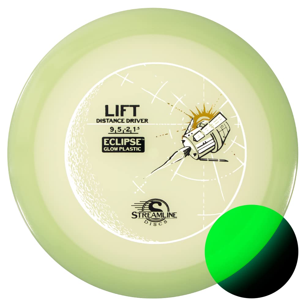 Streamline Discs Eclipse Glow 2.0 Lift Disc Golf Distance Driver