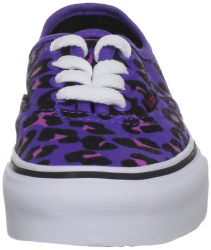 Image of Vans Women's Fashion Sports Canvas Trainer, Cheetah Glitter Purple Magenta, 6 us