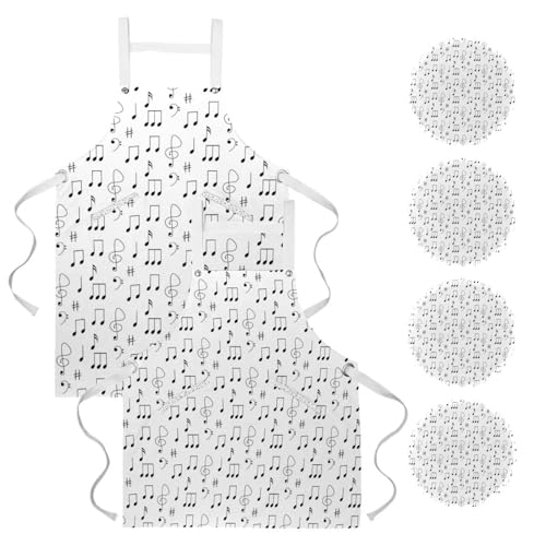 Tablier de cuisine pour nettoyage de la maison lot de 2 tabliers de serveuse restaurant