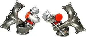 N54 Turbocharger TD04-19T 775HP，Compatible For BMW 135i 335i 535i Z4 E90 E60 E89, Billet Wheel Twin Turbo Kit