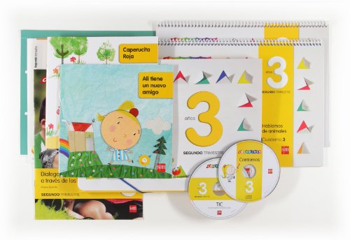 Colorines. 3 años, 2 trimestre - 9788467560749 (EDUCACION INFANTIL)