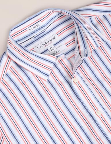 Image of U.S. Polo Assn. Cotton Men Shirt, Regular Fit