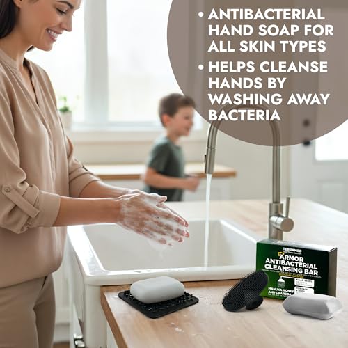 Image of Antibacterial Soap for Back Acne, Body Odor & Skin Irritation Kills Germs