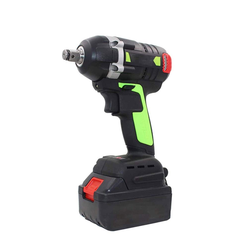 Llave De Impacto Eléctrica Inalámbrica, Llave Eléctrica De Batería De Litio De Alta Potencia Sin Escobillas, 198VF 320N.M De Alto Torque, Llave De Vaso Para Rueda De Automóvil Doméstico Herr