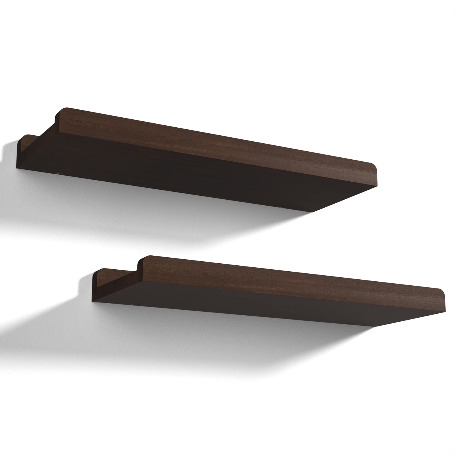 Amazon.com: Love-KANKEI Floating Shelves Wall Mounted Set of 2, 17