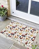 Front Door Mat Outside Entrance, Country Farm Outdoor...