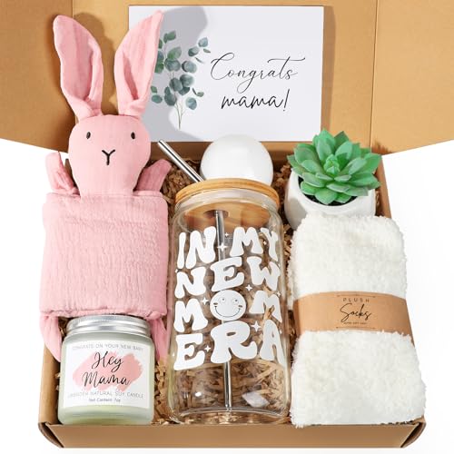 Image of iAOVUEBY New Mom Gifts & Baby Girl Gift, New Mom Care Package After Baby, Pregnancy Gifts for Expecting Mom to Be, Postpartum Gifts for Mom, First Time Pregnancy Birthday Christmas Gifts