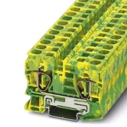 Preisvergleich Produktbild Phoenix PHOE Schutzleiterklemme ST 10-PE, Grün, Gelb