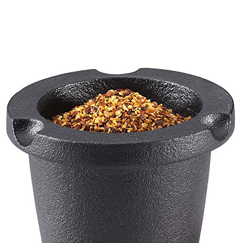 Zassenhaus-Cast-Iron-Spice-Grinder-Set-with-Beech-Wood-Lid-Spice-Mill-Herb-and-Seed-Grinder-3-Inches-Black