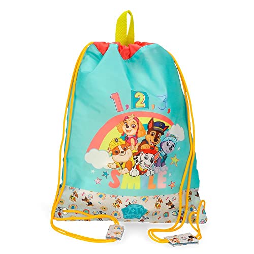Personajes - Bolsa De Merienda Patrulla Canina Dream Patrol Con Cierre Cinta En Oferta Patrulla Canina Paw Patrol Dream Patrol Bolsa De Merienda Azul 27X34 Cms Poliéster